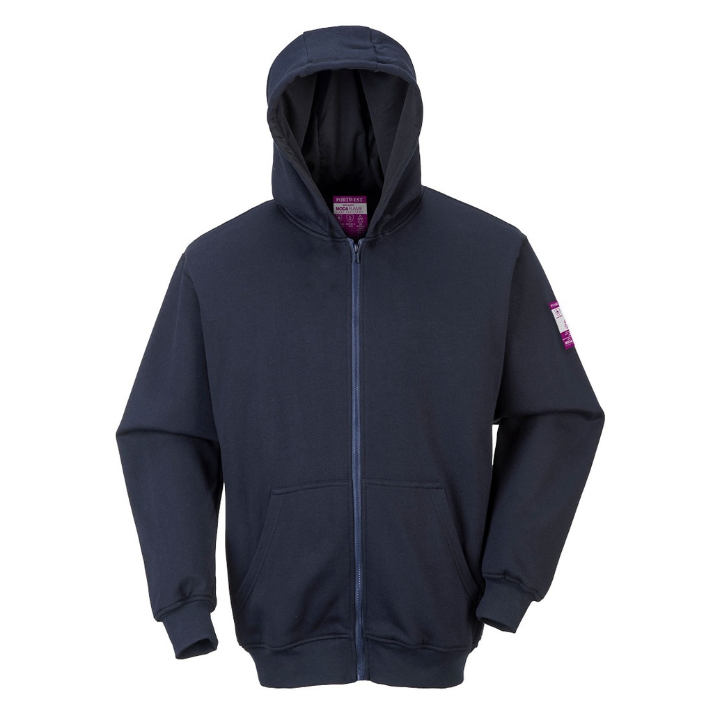 FR81 FR Zip Front Hooded Sweatshirt