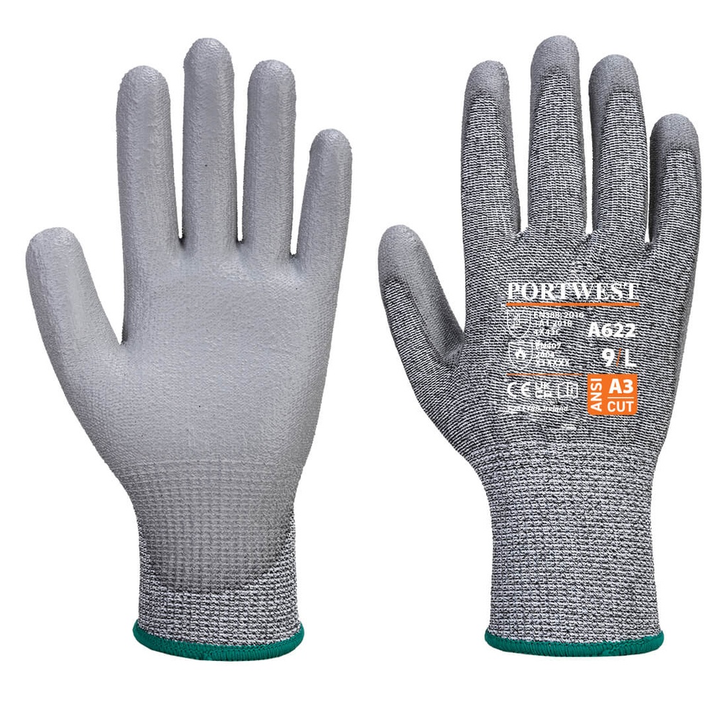 A622 MR Cut PU Palm Glove