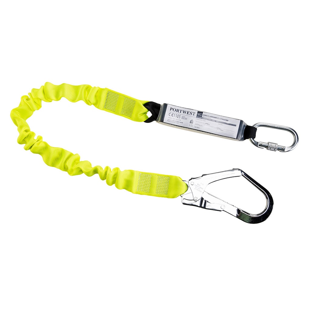 FP53 Single Elasticated Lanyard With Shock Absorber