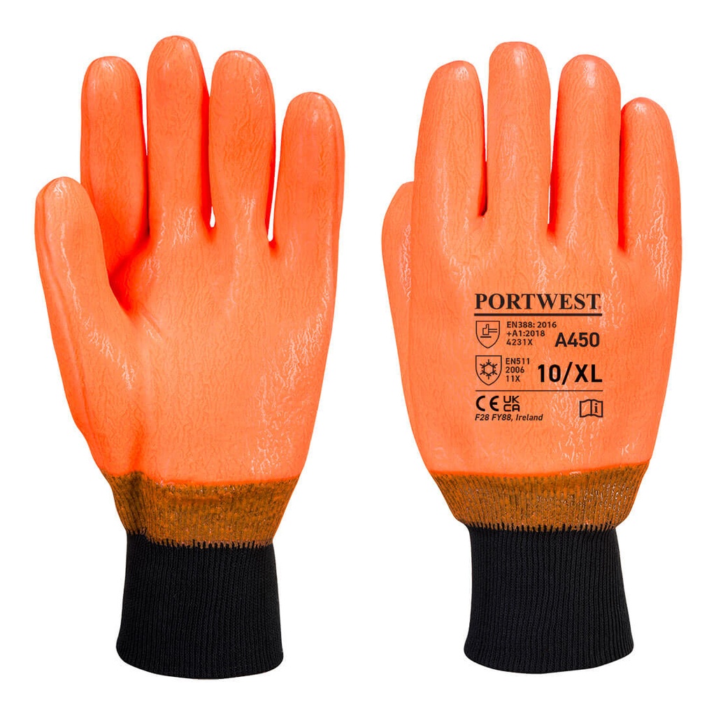 A450 Weatherproof Hi - Vis Glove