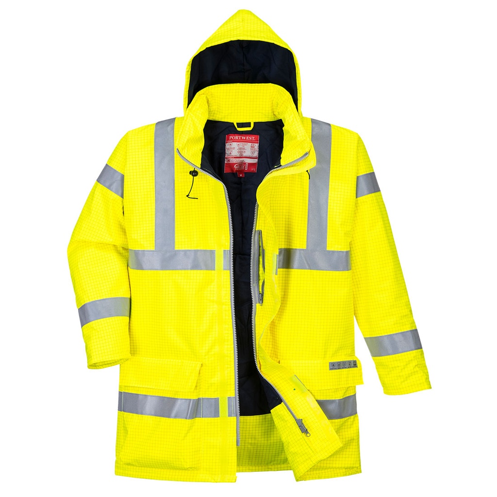 S778 Bizflame Rain Hi-Vis Antistatic FR Jacket
