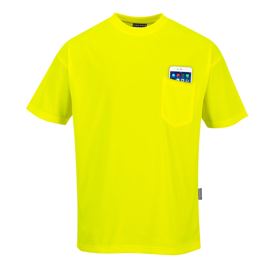 S578 Day-Vis Pocket Short Sleeve T-Shirt