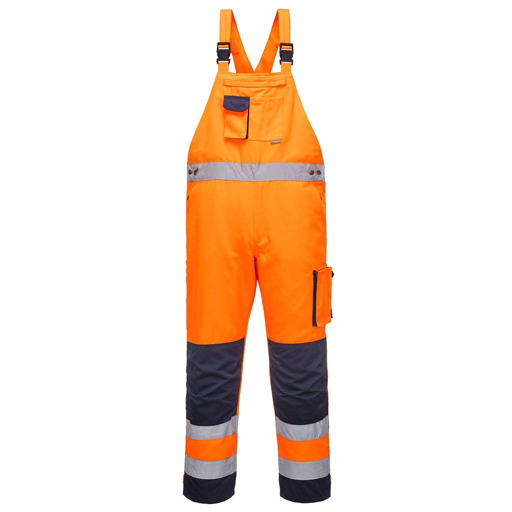 TX52 Dijon Hi-Vis Bib and Brace