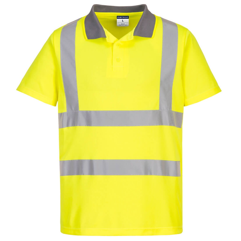 EC10 Eco Hi-Vis S/S Polo  (6 pack)