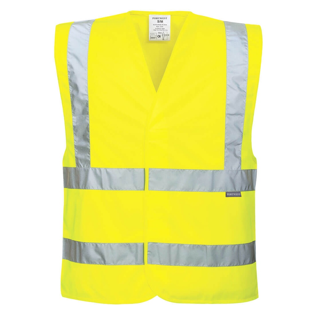 EC76 Eco Hi-Vis Vest  (10 pack)