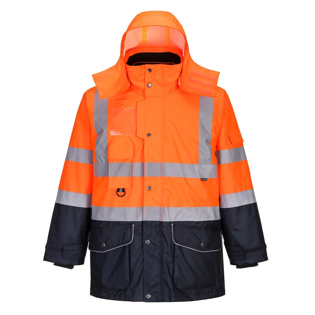 S426 Hi-Vis 7-in-1 Contrast Traffic Jacket