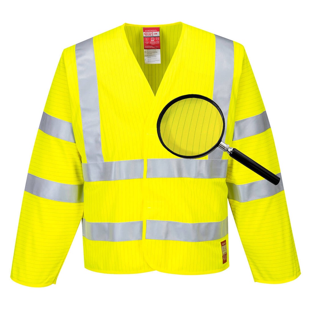 FR85 Hi-Vis Anti Static Jacket - Flame Resistant