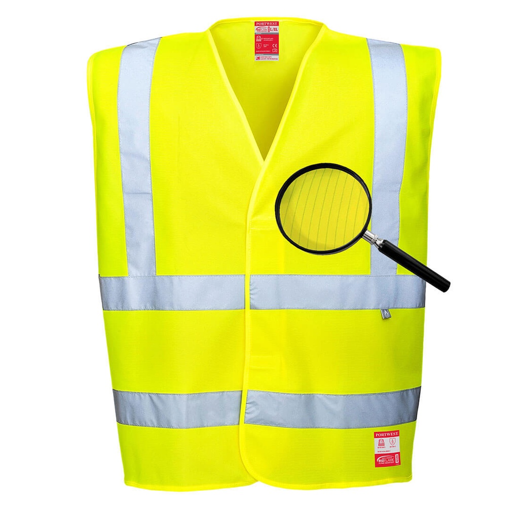 FR71 Hi-Vis Anti Static Vest - Flame Resistant