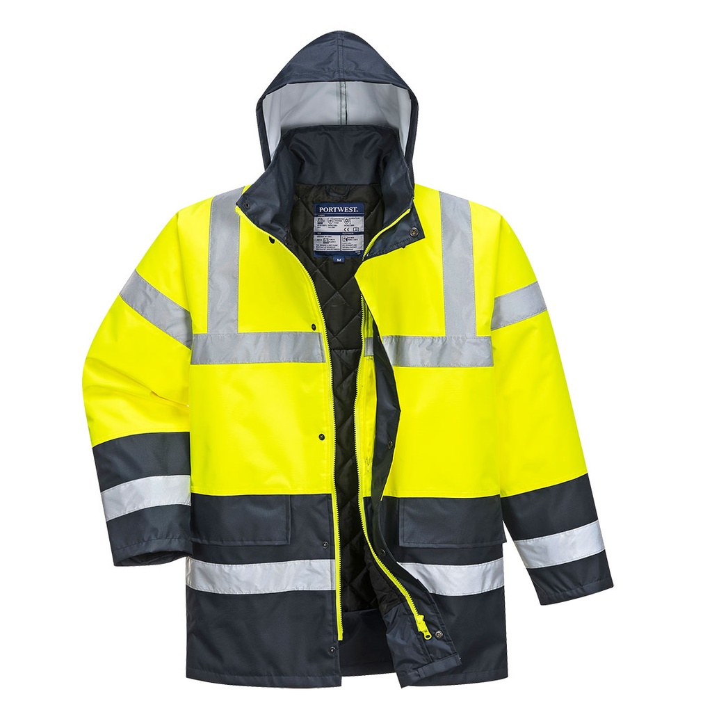 S466 Hi-Vis Contrast Traffic Jacket