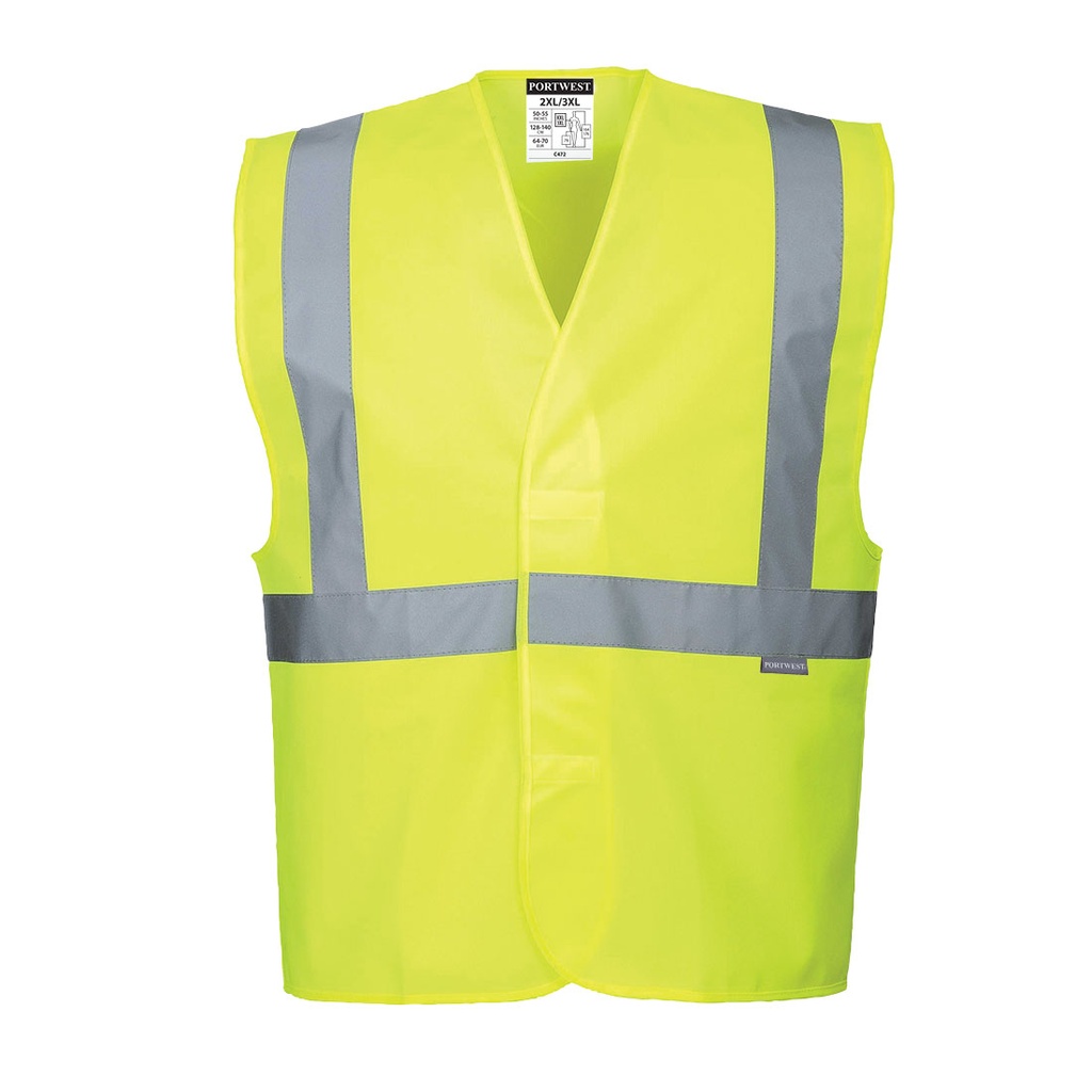 C472 Hi-Vis One Band & Brace Vest