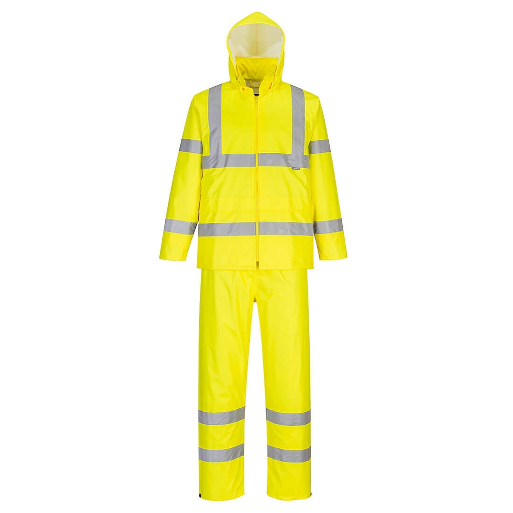 H448 Hi-Vis Packaway Rainsuit