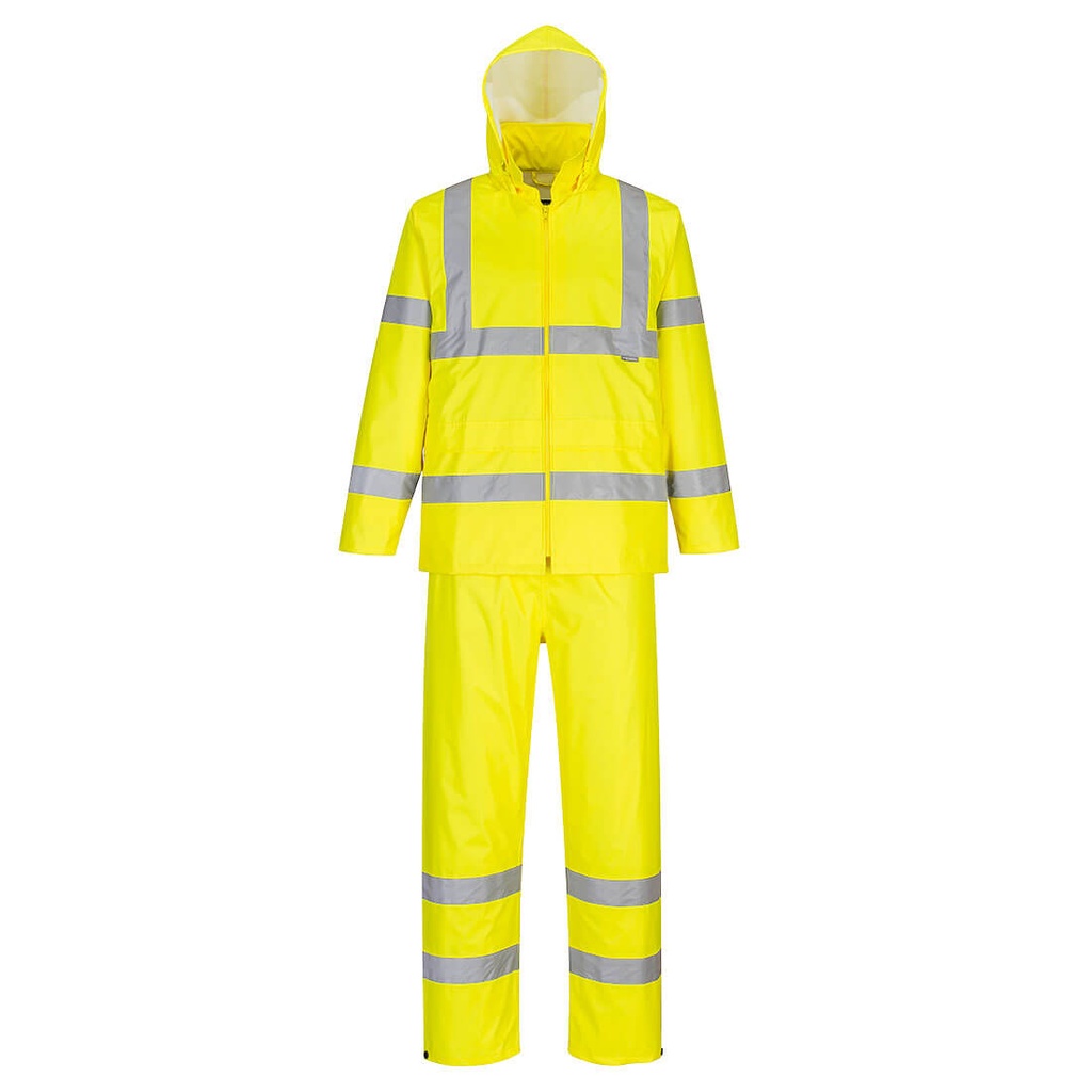 H448 Hi-Vis Packaway Rainsuit