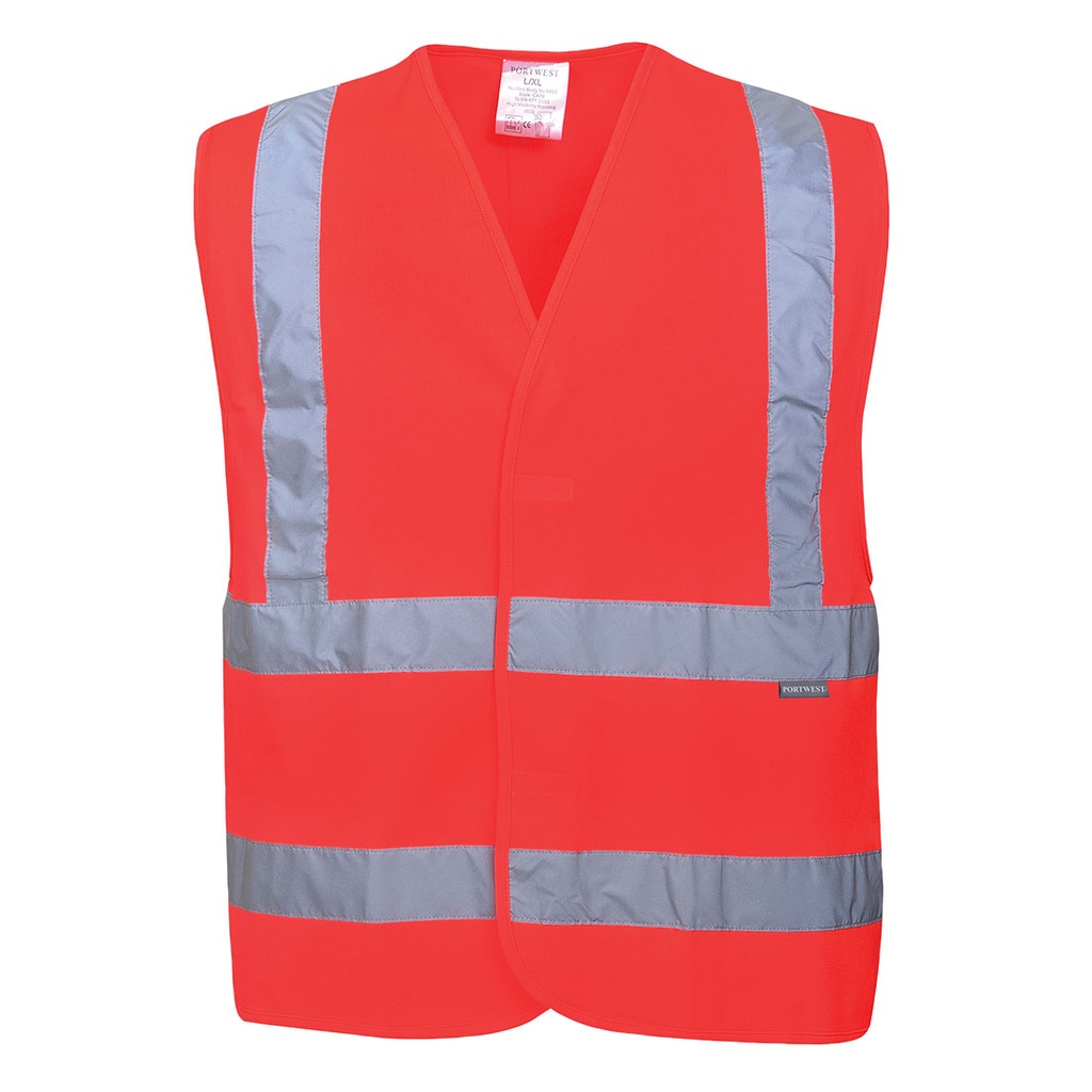 C470 Hi-Vis Two Band & Brace Vest