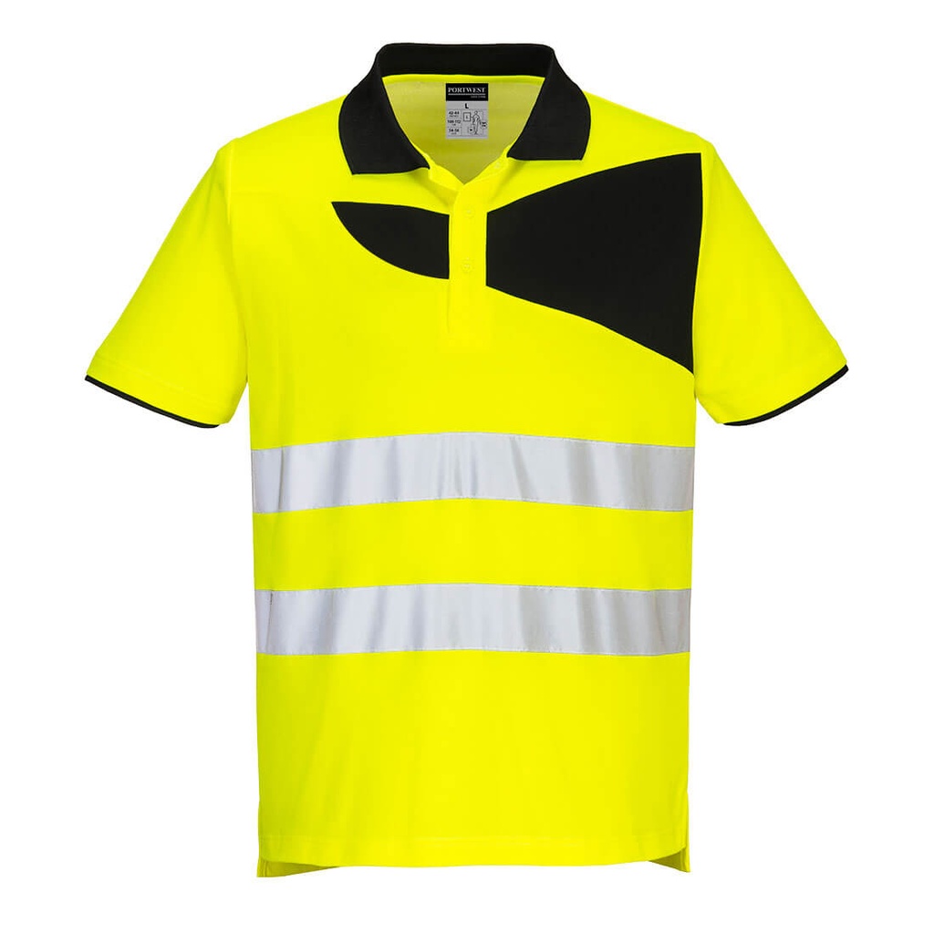 PW212 PW2 Hi-Vis Polo Shirt S/S