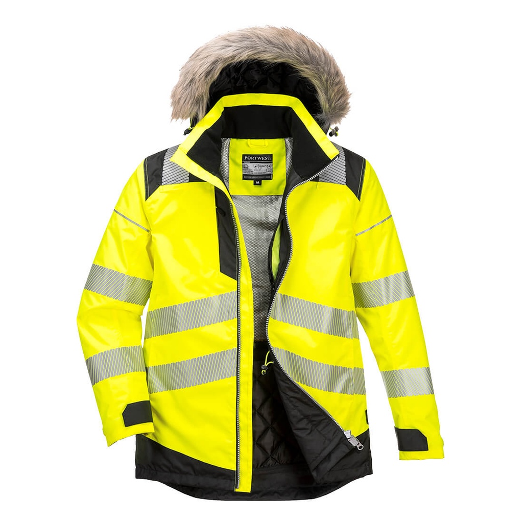 PW369 PW3 Hi-Vis Winter Parka Jacket
