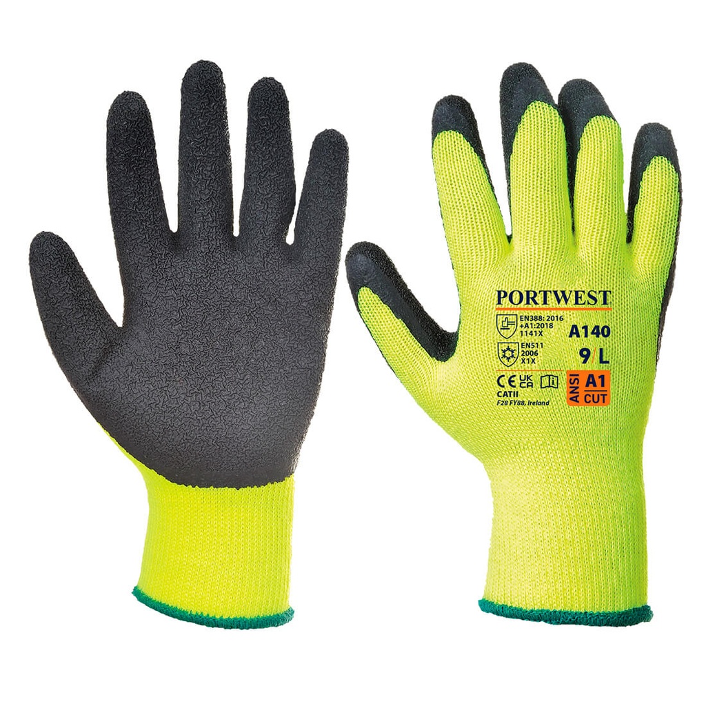 A140 Thermal Grip Glove - Latex