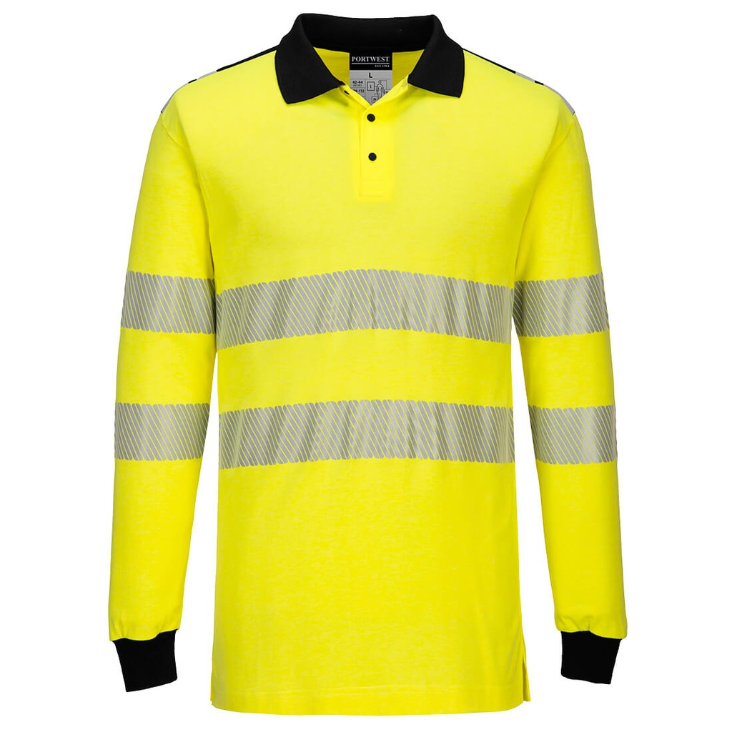 FR702 WX3 Flame Resistant Hi-Vis Polo Shirt