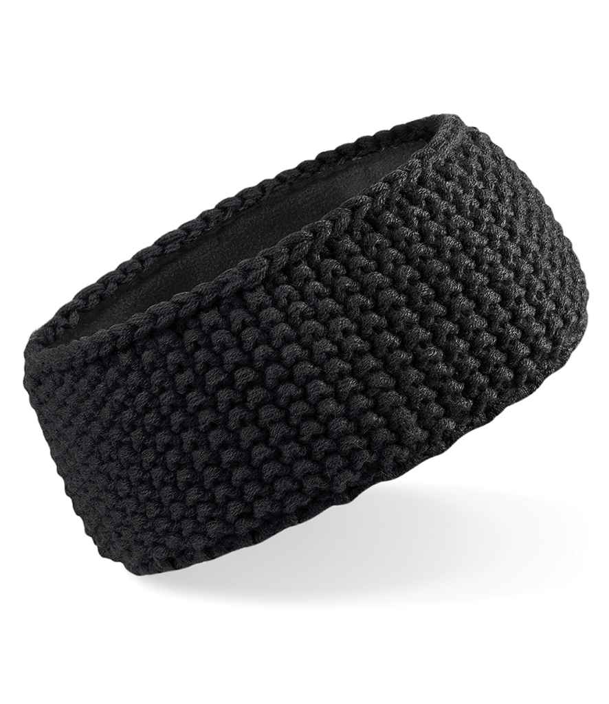 BB434 Beechfield Slopeside Waffle Headband