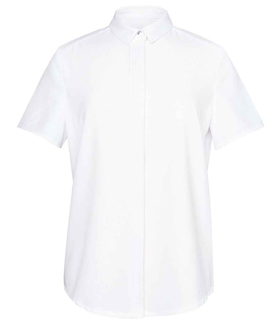 BK144 Brook Taverner Ladies Siena Short Sleeve Blouse