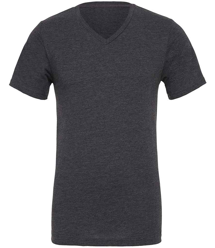 CVC3005 Canvas Unisex Heather CVC V Neck T-Shirt