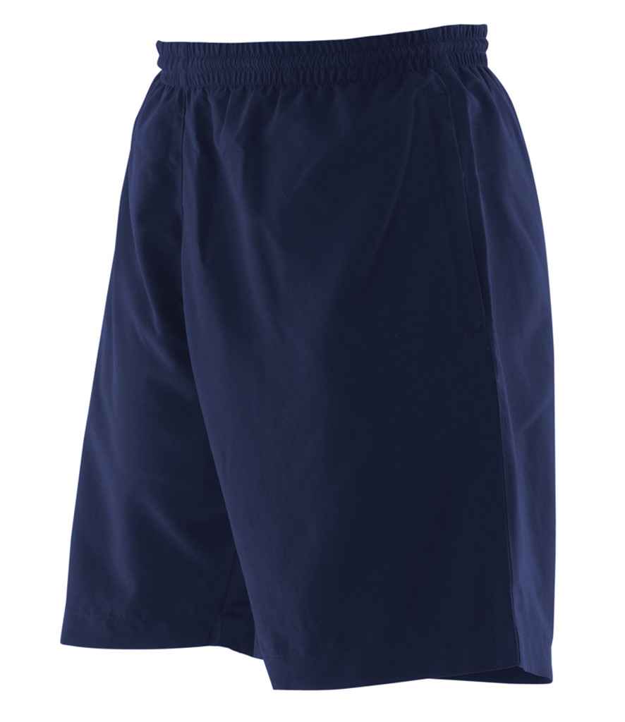 LV832 Finden and Hales Kids Plain Microfibre Shorts