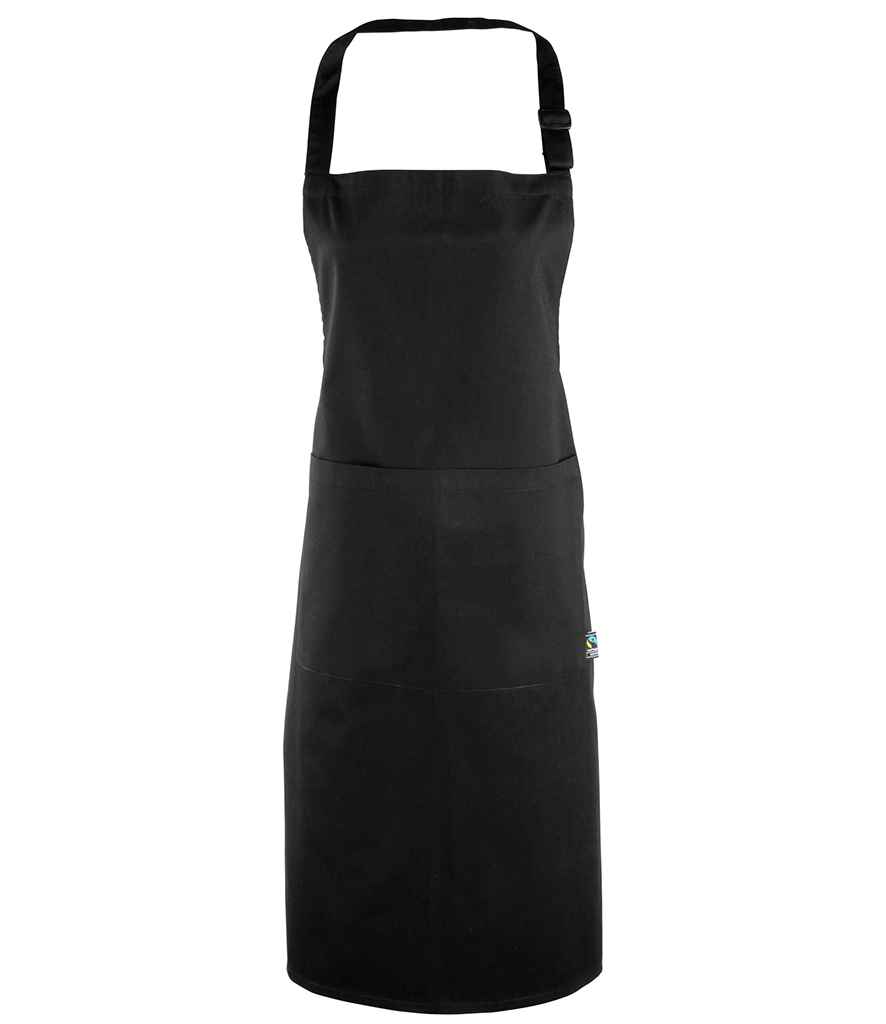 PR112 Premier Fairtrade Certified Organic Cotton Bib Apron