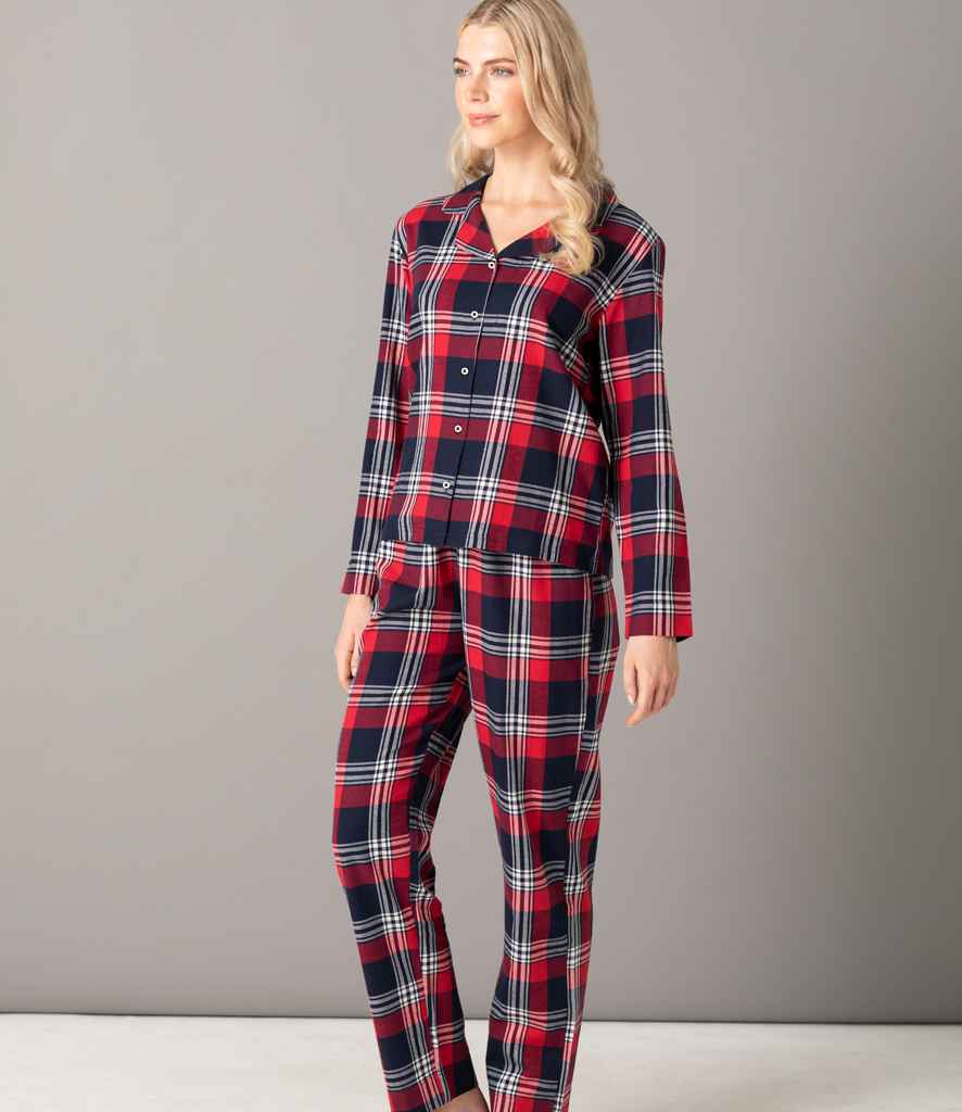 SK74 SF Ladies Tartan Lounge Set