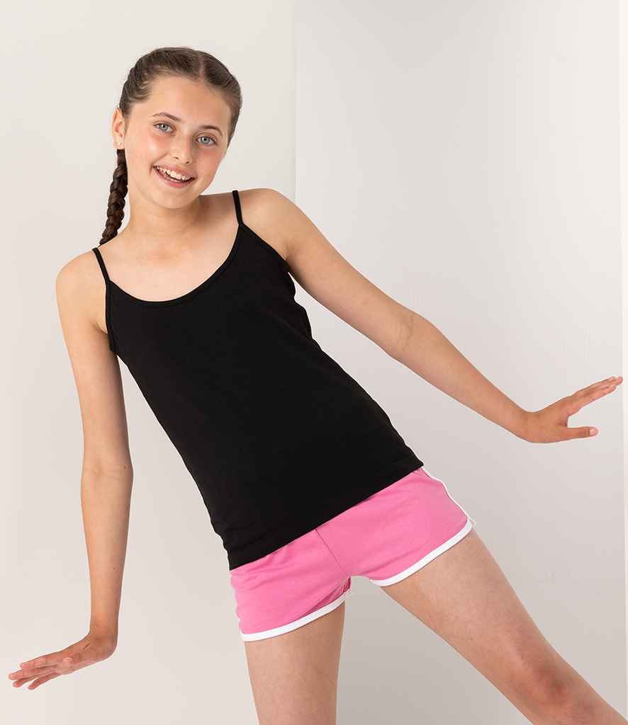 SM126 SF Minni Kids Feel Good Stretch Spaghetti Vest