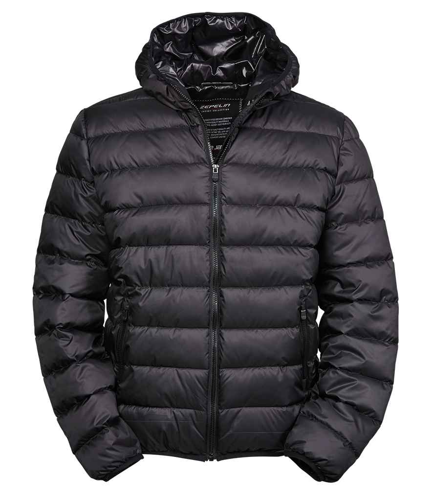 T9634 Tee Jays Zepelin Hooded Padded Jacket