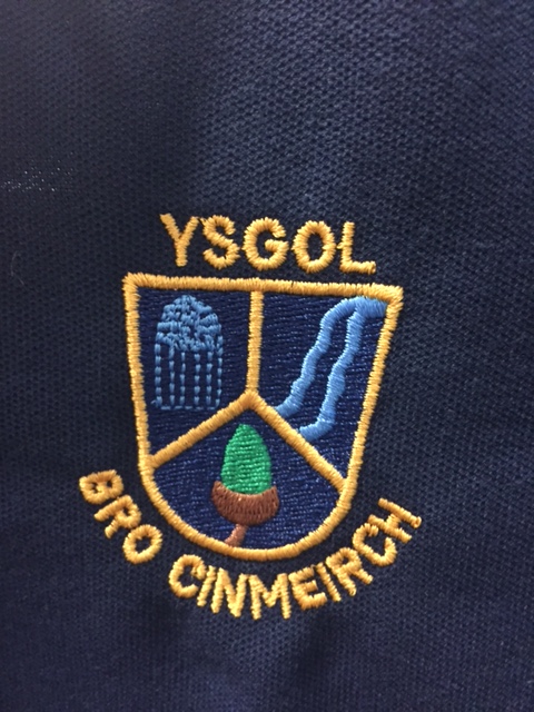 Ysgol Bro Cinmeirch Polo Shirt (Navy/White)