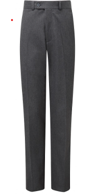 Ysgol Brynhyfryd Boys Grey Slimfit Trousers (30"-40")(£22.56 INC VAT)