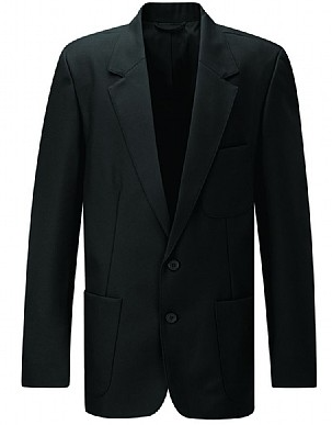 Ysgol Brynhyfryd (Non-Fitted 1UI) Black Ziggys Blazer (Boys) (38″- 52″)(£43.82 inc VAT)