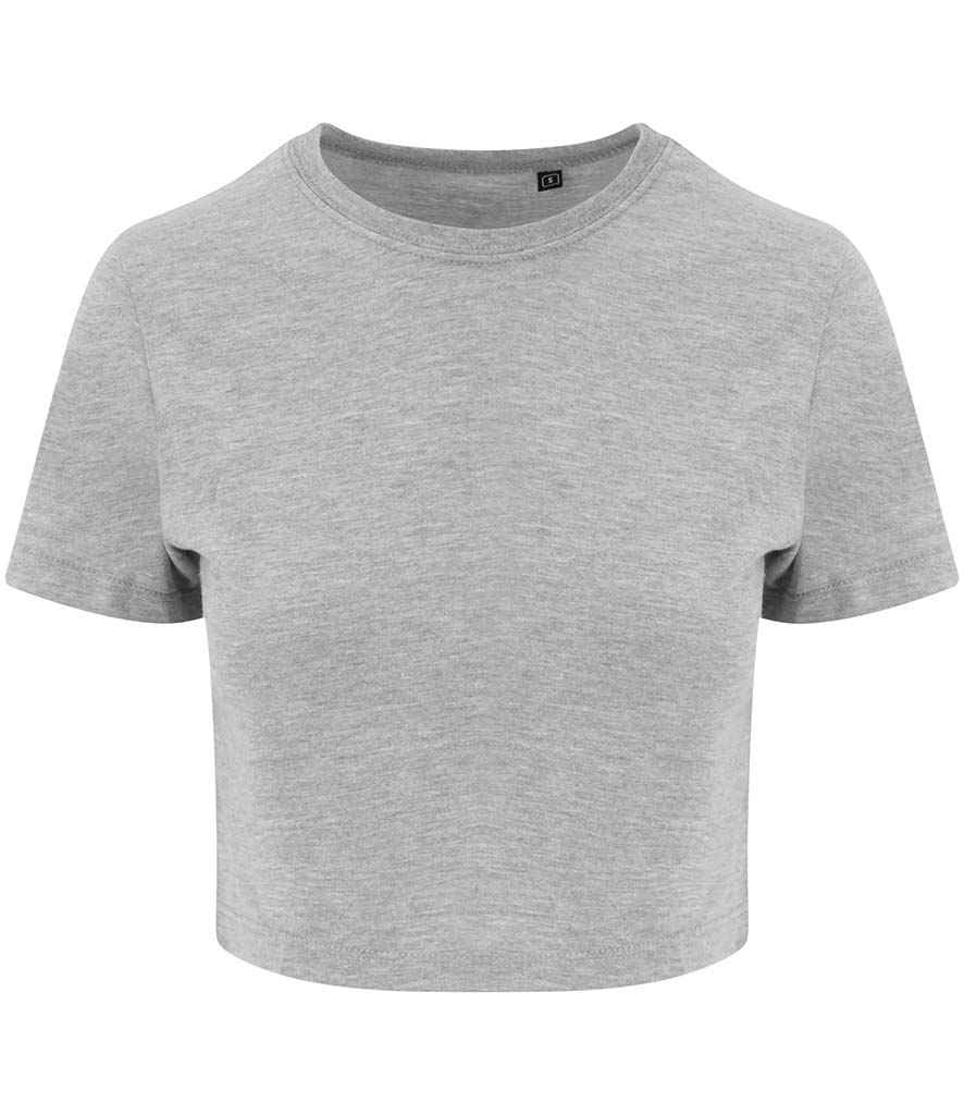 JT006 AWDis Ladies Tri-Blend Cropped T-Shirt