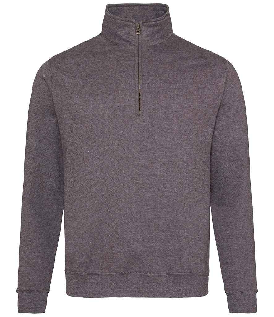 JH046 AWDis Sophomore Zip Neck Sweatshirt