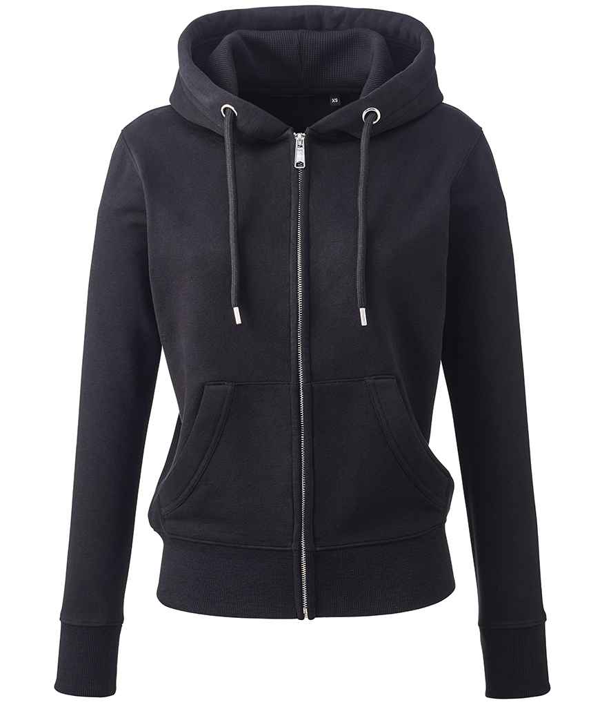 AM04 Anthem Ladies Organic Full Zip Hoodie