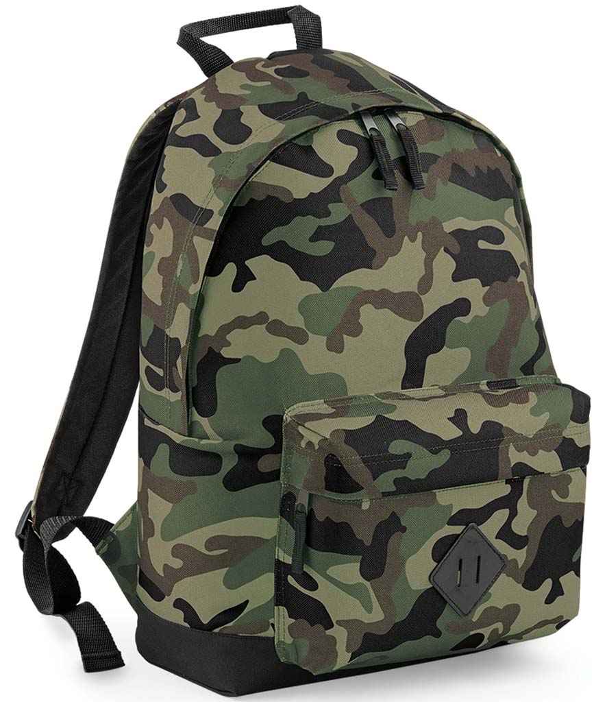 BG175 BagBase Camo Backpack