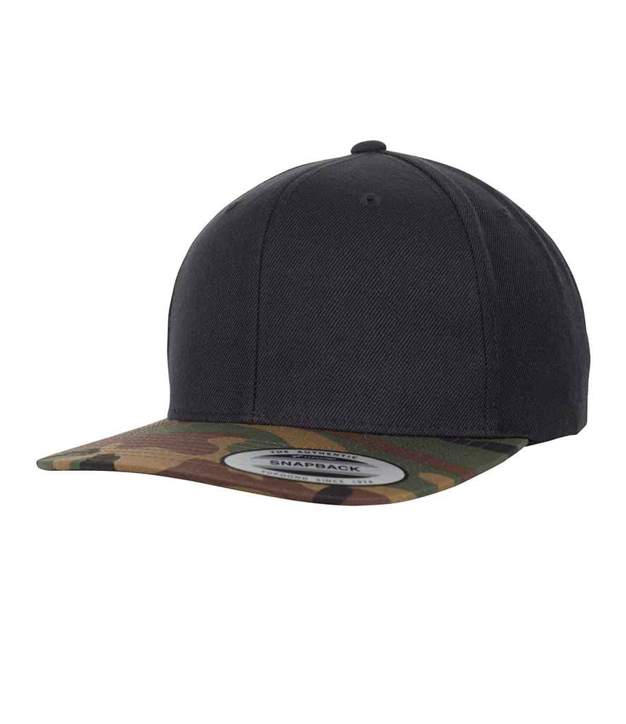 F6089TC Flexfit Two Tone Classic Camo Snapback Cap