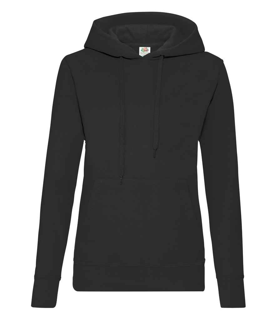 SS801 Fruit of the Loom Classic Lady Fit Hooded Sweatshirt