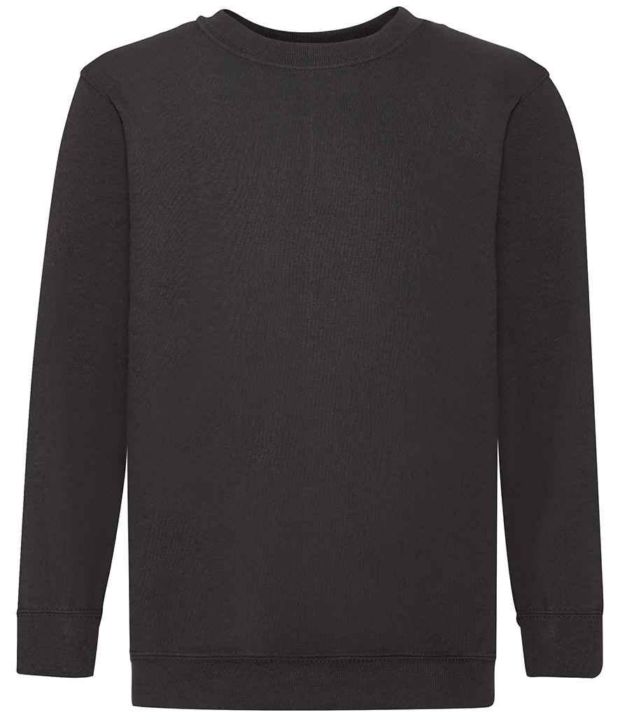 SS9B Fruit of the Loom Kids Classic Drop Shoulder Sweatshirt