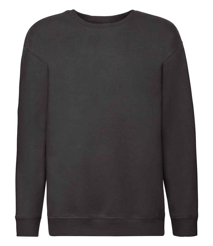 SSE9B Fruit of the Loom Kids Premium Drop Shoulder Sweatshirt