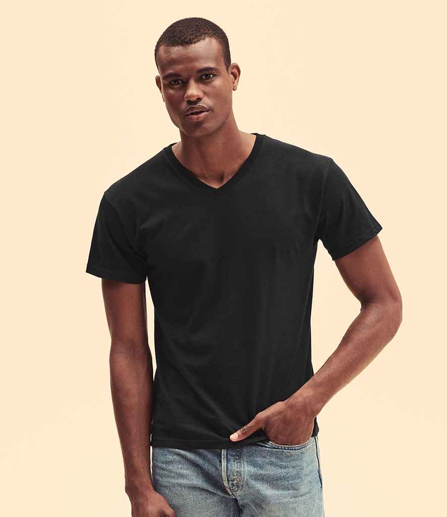 SS631 Fruit of the Loom Original V Neck T-Shirt