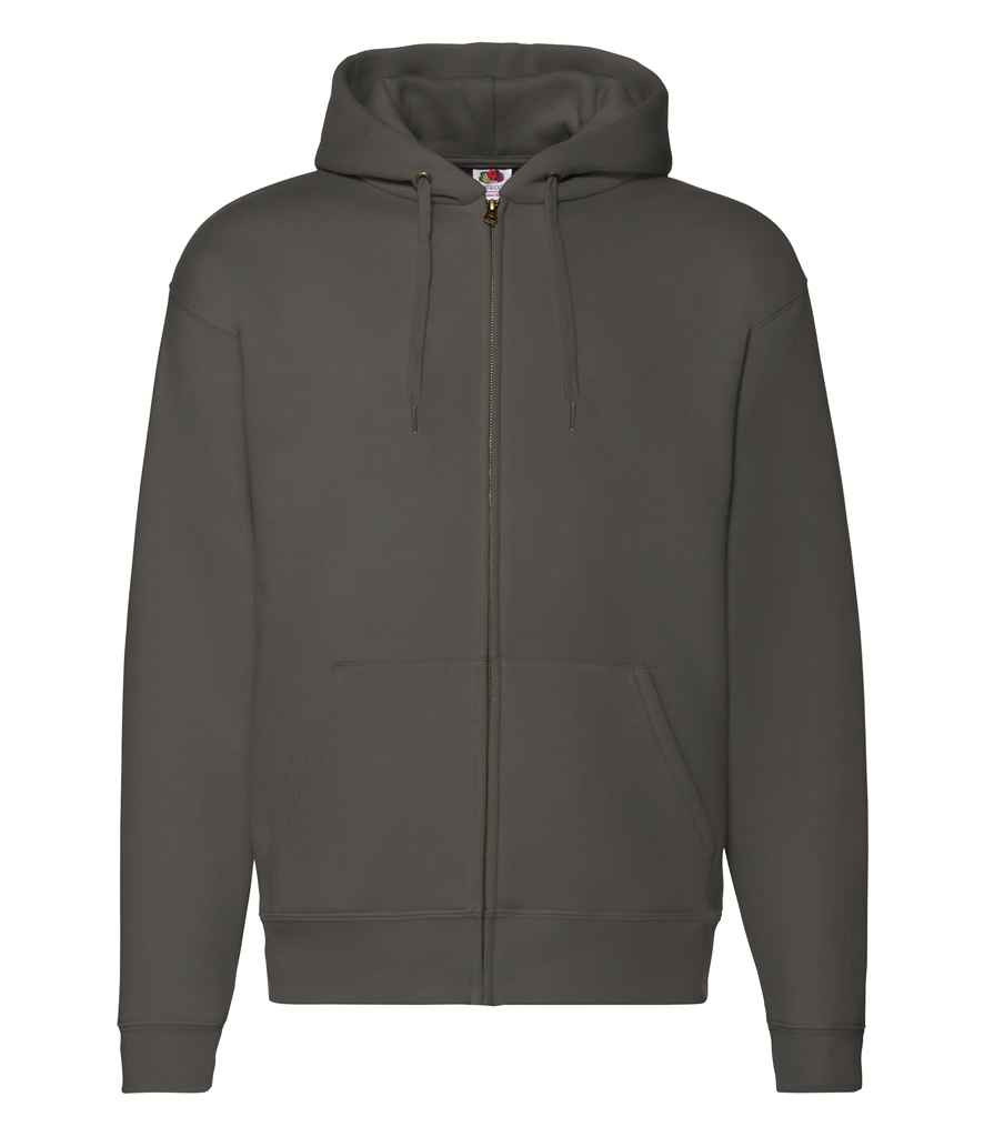 SSE16 Fruit of the Loom Premium Zip Hooded Sweatshirt