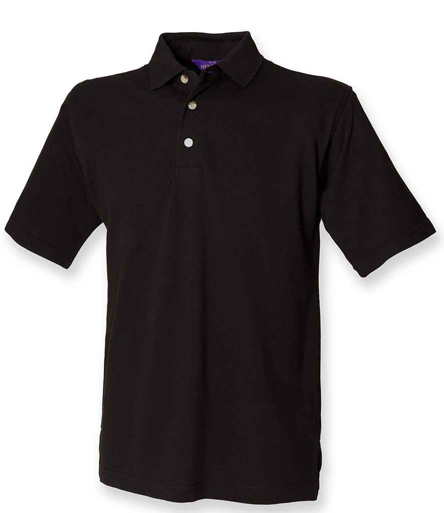 H100 Henbury Classic Heavy Cotton Piqué Polo Shirt