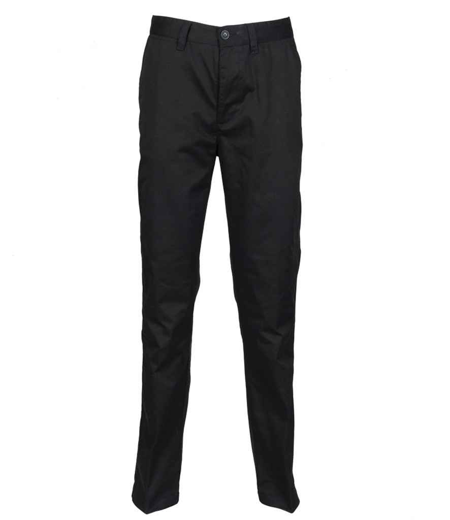 H641 Henbury Ladies 65/35 Flat Fronted Chino Trousers