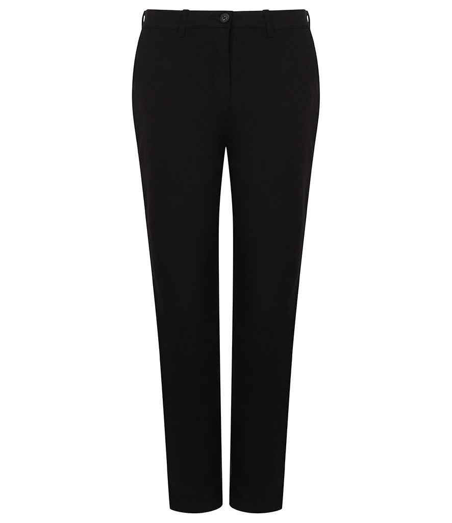 H651 Henbury Ladies Stretch Chino Trousers