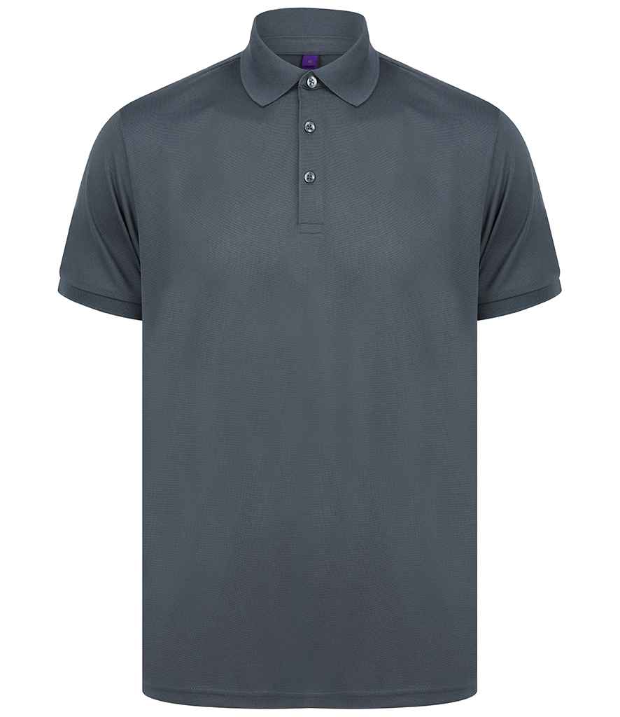 H465 Henbury Recycled Polyester Piqué Polo Shirt