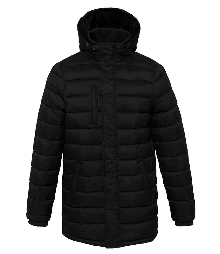 KB6128 Kariban Lightweight Long Padded Parka Jacket