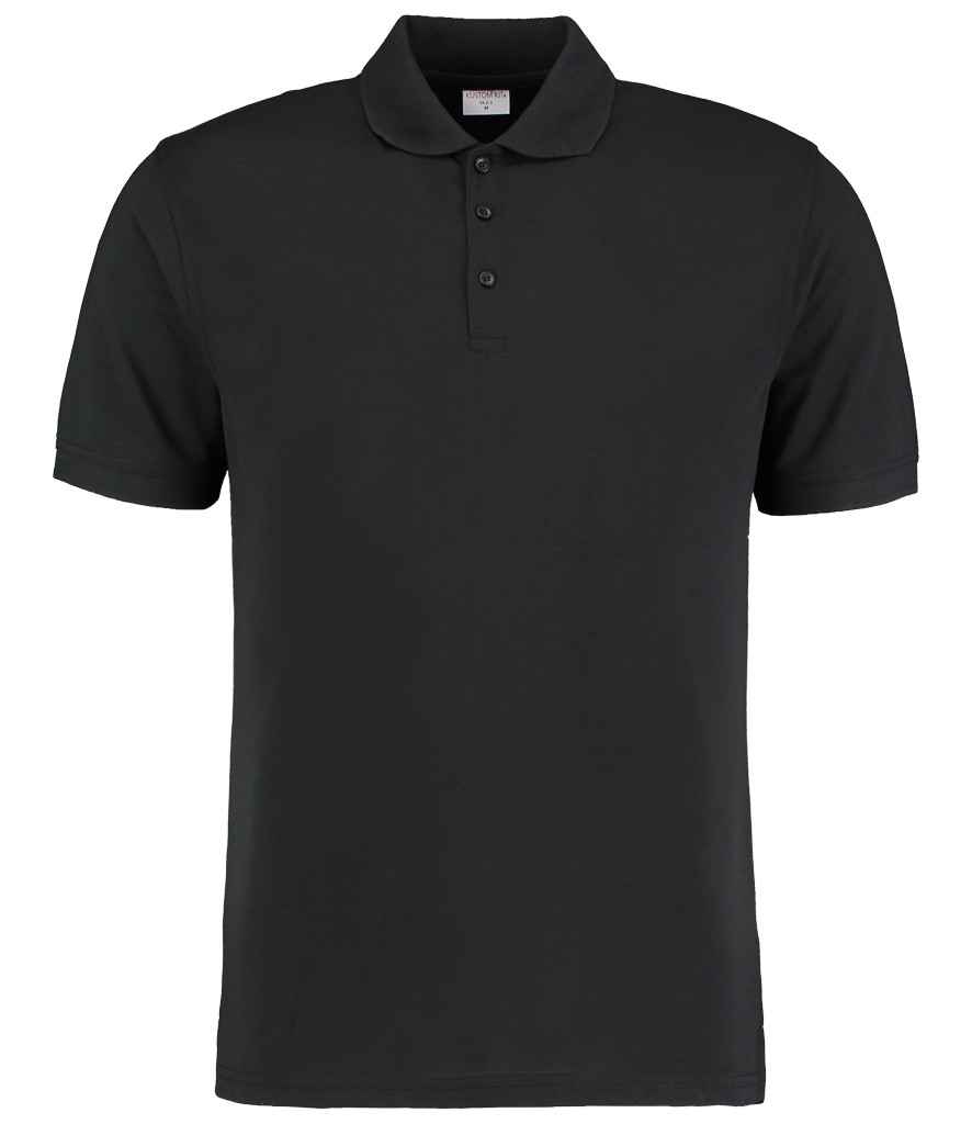 K413 Kustom Kit Klassic Slim Fit Poly/Cotton Piqué Polo Shirt