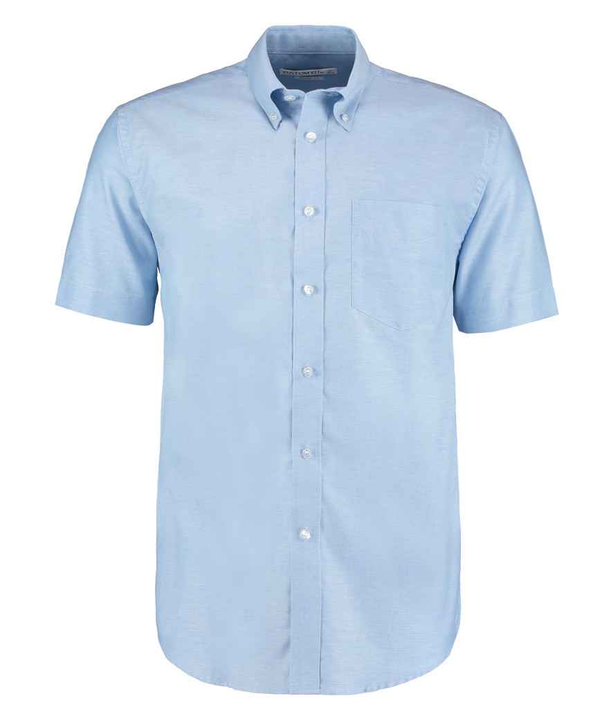 K350 Kustom Kit Short Sleeve Classic Fit Workwear Oxford Shirt
