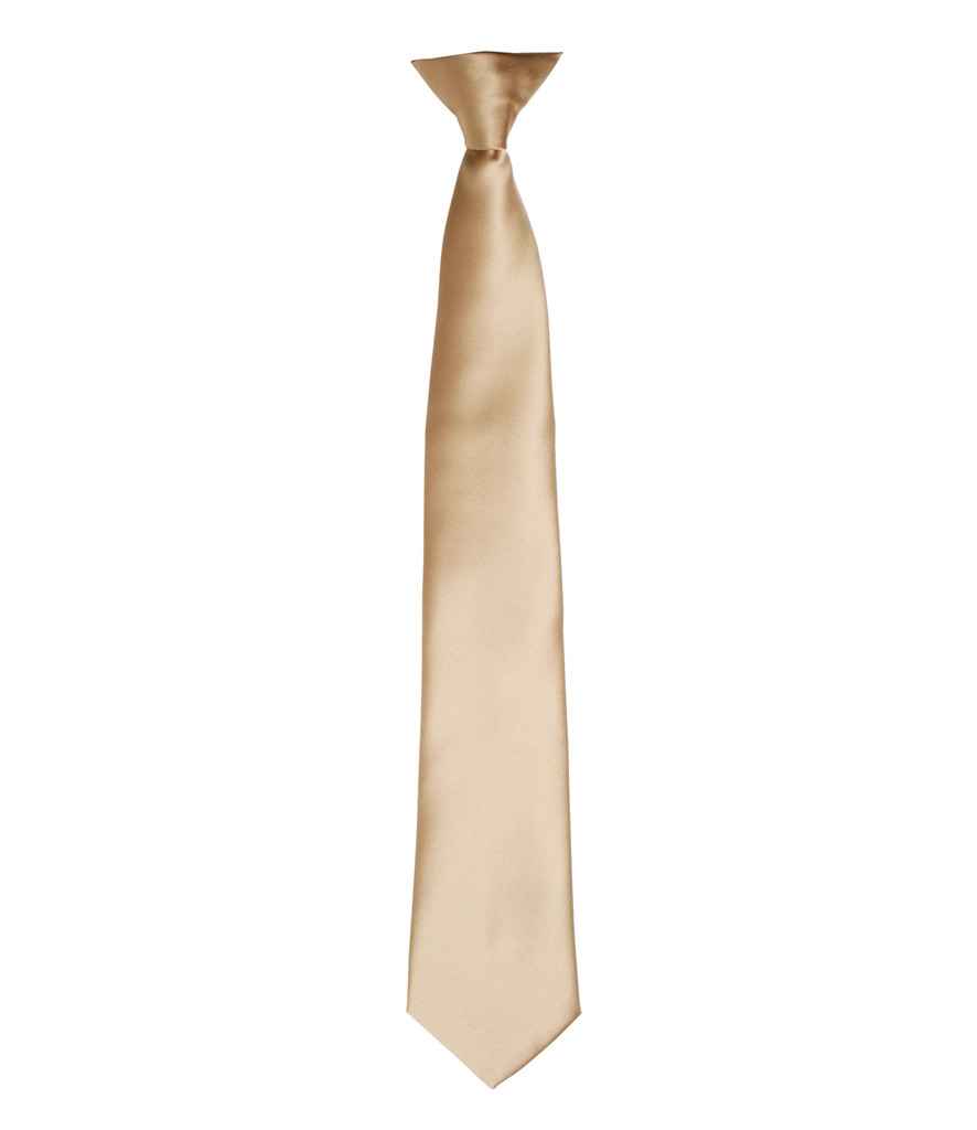 PR755 Premier 'Colours' Satin Clip Tie